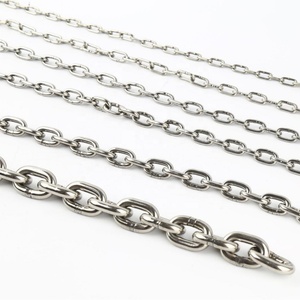 DIN766 ISO4565 Marine Stainless Steel Calibrated Anchor Chain Dia.8mm Kayak Dinghy Ship <b>Yacht</b> Boat Hardware Accessories DIN766 I - Product Image 4