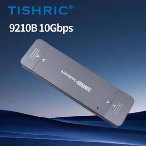 Disco Duro de Estado Sólido TISHRIC M.<span class=keywords><strong>2</strong></span> NGFF, Protocolo Dual Nvme a USB3.1 TIPO C, Dos en Uno, Caja Magnética para Disco Duro, RTL9210B - Product Image 5