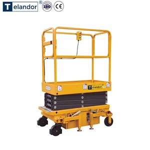 Plataforma Elevadora de Tijera Móvil en Oferta, 4m 240kg, Portátil y Compacta para Almacenamiento en Bodega, Suministro B2B, Calidad Garantizada - Product Image 4