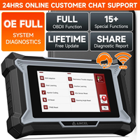 Lector y Analizador de Códigos de Diagnóstico Universal para Automóviles ANCEL DS200 con OBD2, Más de 15 Funciones de Reinicio, Más de 10,000 Modelos, Actualizaciones de por Vida, Soporte en Inglés