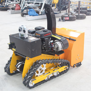 Fábrica Atacado Controle Remoto Gasolina Snow Blower com Engrenagem e Rolamento Componentes Preço Barato Snow Sweeper - Product Image 2
