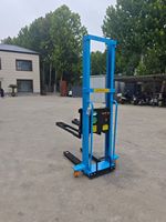 Chariot élévateur électrique à fourche 1T, transpalette hydraulique avec certificat CE pour le chargement et le déchargement de marchandises sur camion - Vente chaude