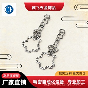 <b>Star</b> Shaped Metal Keychain Zinc Alloy Pendant Dog Buckle Jewelry Accessory For Keyring Direct Sale Factory Made - Product Image 5