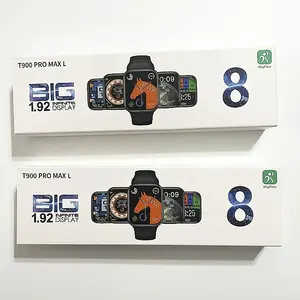 2022 חדש לביש התקני 1.92 אינץ סדרת 8 חכם שעון t900 promax שעון 8 חכם שעון serie 8 smartwatch t900 פרו מקסימום