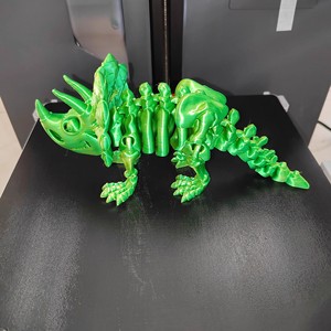 Jouet Dragon 3D toutes saisons en tiges de plastique, modèle imprimé en 3D, jouet modèle de Tyrannosaurus Rex imprimé en 3D - Product Image 4