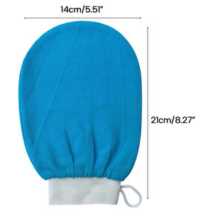 Glove Body Bath Scrubbers for <b>Shower</b> Cleansing Exfoliating Gloves Washing Gloves Viscosemple Moroccan Korean 2pcs 20g - Product Image 3