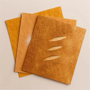 Papel de Regalo con Forma de Pan Marca LM, Papel Kraft con Diseño Exquisito para Envolver Regalos, Formas de Baguette Francesa y Tostadas, Envoltorios para Fiestas DIY - Product Image 3