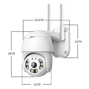 A12 <span class=keywords><strong>ICSEE</strong></span> 2MP 4MP Full HD 1080P 360 ° PTZ WiFi POE Cámara de red impermeable al aire libre Visión nocturna Cámara IP WIFI de Voz bidireccional - Product Image 2