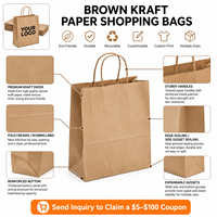 Sacs en papier personnalisés pour cadeaux de fête, sacs cadeaux en papier avec logo, sacs d'emballage en papier de luxe, sacs à main de luxe pour femmes