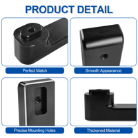 Kit de rehausseurs de pédale arrière réglables Extension de plancher de passager pour les commandes de moto Can Am Spyder RT 2010-2021