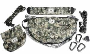 Lightweight Foldable Tent <b>Bed</b> Comfortable Camouflage Tree Hunting with Horse Saddle Dump <b>Bag</b> for Outdoor Climbing - Product Image 5