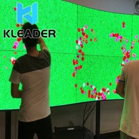 Flexibler LED-Bildschirm Tanzfläche Werbung Transparentes Modul Panel für Vermietung Innen- oder Außenwand 3D Digitaler Bildschirm