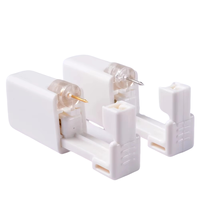 1pcs Kit de pistolet de perçage d'oreille de sécurité jetable Désinfecter la machine à percer les boucles d'oreilles de sécurité Outil de perçage pour le nez et le corps