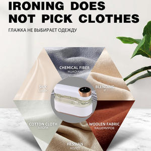 Plancha de vapor portátil de mano con pantalla digital, inteligente, de alta potencia, para uso en seco y húmedo, ideal para el hogar y viajes. - Product Image 6