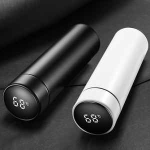 Tùy Chỉnh Thép Không Gỉ Trà Nhiệt Bình Chân Không Thông Minh Du Lịch Phích Cốc Chai Nước - Product Image 5