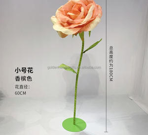QSLH-351 Offre Spéciale artificielle mariage géant Rose pièce maîtresse fleur fleurs en <span class=keywords><strong>papier</strong></span> pour décor <span class=keywords><strong>de</strong></span> scène <span class=keywords><strong>de</strong></span> mariage - Product Image 2