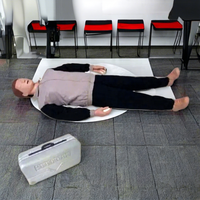 Maniquí de Entrenamiento de RCP de Cuerpo Completo, Modelo Médico de Silicona Infantil para Educación Científica
