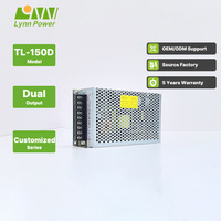 Alimentation électrique à découpage à double sortie 150W 5V 12V AC-DC SMPS 110V 220V, haute efficacité, usage industriel