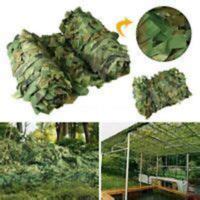 Filets de camouflage de chasse 1,5x3m / 2x10m, filet de camouflage d'entraînement en forêt, couvre-voiture, abri de tente, abri solaire de camping