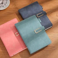 Carnet d'écriture A5 haut de gamme avec boîte cadeau, carnet de notes professionnel pour le bureau et les réunions