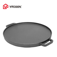Panci Panggang Anti Lengket, Panci Panggang Bbq Korea, Peralatan Masak 30CM, Wajan Panggangan Bulat Anti Lengket, Panci Panggang Bbq Gaya Korea