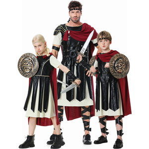 Spettacolo di Cosplay di guerriero spartano medievale vestito da <span class=keywords><strong>gladiatore</strong></span> romano <span class=keywords><strong>Costume</strong></span> greco festa di Halloween carnevale TV e costumi da film - Product Image 2