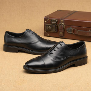 Zapatos Casuales de Lujo para Hombre 2026, Negros, de Piel Vacuna, con Capa Superior de Goma y Cuero Genuino - Product Image 2