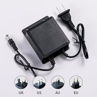 FCC CE UKCA ROHS certifié 50/60Hz CCTV adaptateur secteur 12V 2A fréquence de commutation 24W puissance de sortie 12V DC pour la surveillance