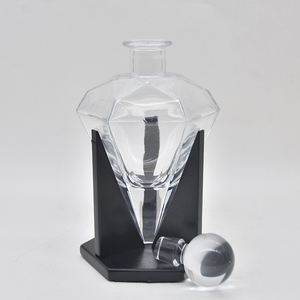 Ensembles <span class=keywords><strong>de</strong></span> décanteur à liqueur en verre cristal 750ml pour grand cadeau alcool whisky vodka <span class=keywords><strong>rhum</strong></span> vin tequila whisky - Product Image 3