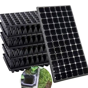 Plateau de semis en plastique 21/32/50/72/105/128/200 cellules, plateau de pépinière pour la germination des graines de légumes et de fleurs, culture en serre - Product Image 2
