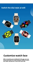 Reloj Inteligente para Niños G60 HD con Pantalla Táctil TFT de 2.01 Pulgadas, Correa de Silicona, Multifunción Deportiva, Detección de Frecuencia Cardíaca para Llamadas
