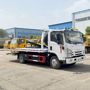 Tout Nouveau Camion de Dépannage ISUZU à Plateforme Plate 4X2, Véhicule de Remorquage et de Sauvetage Routier avec Plateforme Inclinable - Product Image 4