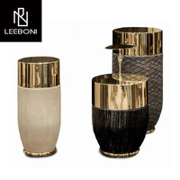 Meubles de salon de luxe modernes personnalisés de haute qualité Table d'appoint en marbre Table basse
