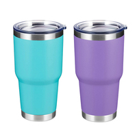 Tasse à café Double paroi en acier inoxydable, 1000ml/32oz, personnalisable, avec votre Logo, isolée sous vide, pour les voyages