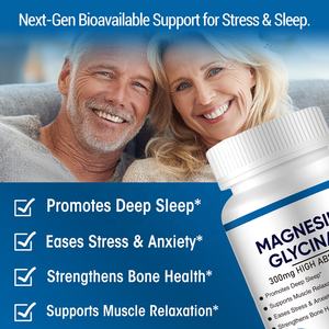 OEM Private Label magnesio glicinato integratore con vitamine D3, vitamine A,Sophora Japonica estratto capsule - Product Image 4