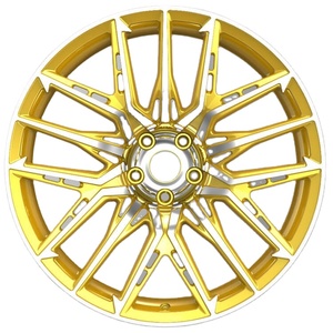 <span class=keywords><strong>Jante</strong></span> forgée en alliage d'aluminium sur mesure 21 pouces 5x114.3 finition brillante légère SUV 8.5J pour <span class=keywords><strong>Touran</strong></span> Lavida FAW - Product Image 1