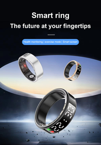 2026 SR08 Smart Ring With Charing Box Heart Rate Sleep Tracker Sport Modes IP68 Waterproof Digital Display for IOS Android - Product Image 2