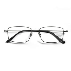 Montura de Gafas de Titanio Puro Danyang, Cuadradas, Ligeras, para Hombre, Montura Completa 24602, Lentes de PC - Product Image 1