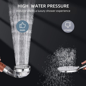 Soffioni doccia <span class=keywords><strong>a</strong></span> <span class=keywords><strong>risparmio</strong></span> <span class=keywords><strong>idrico</strong></span> con 3 modalità di uscita per soffioni doccia ad alta pressione - Product Image 4