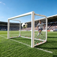 But de football/soccer professionnel pliable en aluminium pour la vente en gros – Portable, robuste, réglable et à montage rapide