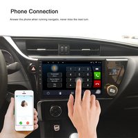 Autoradio Android 10.0 2Din pour Toyota Corolla Altis Gauche 2017 2018 Navigateur Voitures Stéréo Récepteur 2 Din DVD Carplay DSP 4G