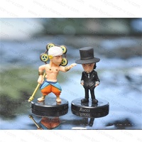 Événement de fête cadeaux gratuits jouet populaire japonais Anime dessin animé mer Voyage héros Luffy Figure pour noël Goodie sac remplissage jouet