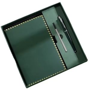 Carnet de notes A5 personnalisé avec logo pour entreprise, idéal pour le travail, les notes et comme idée cadeau d'entreprise, coffret cadeau d'entreprise en gros - Product Image 1