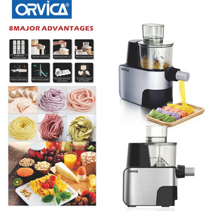 Orvica Electric Noodle Maker 500G Automatic <b>Pasta</b> <b>Machine</b> Stainless Steel Multi Functional Dough Press - Product Image 1