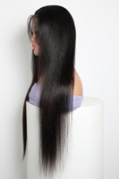 Vente en gros matériel indien cheveux pas cher sans colle 13*6 HD dentelle 100% cheveux humains perruque frontale droite dentelle avant perruque pour les femmes
