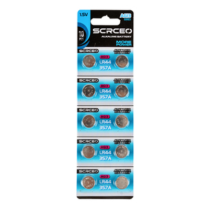 แบตเตอรี่กระดุม 1.5v Ag13 รุ่น Lr44 สำหรับนาฬิกา 10 ก้อน/บลิสเตอร์การ์ด - Product Image 3