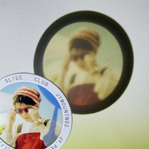 Original Anime Star Round Ins Lens DIY Material Luz y sombra Proyección Marco <span class=keywords><strong>de</strong></span> papel Tarjeta <span class=keywords><strong>de</strong></span> regalo casera - Product Image 5