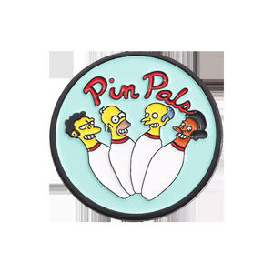 Lustige USA Anime Charakter Legierung Abzeichen Humorvolle rosa Seestern Emaille Pin - Product Image 4