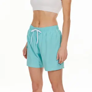 Wholesale 2024 Women's Breathable Shorts Custom Design Casual Style Summer Beach Biker Shorts Women Girls' Beach Shorts