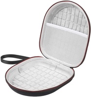 Étui pour casque d'écoute en EVA à fermeture éclair rigide au design personnalisé pour Baseus Bowie H1i Sac de rangement pour casque d'écoute sans fil à suppression de bruit